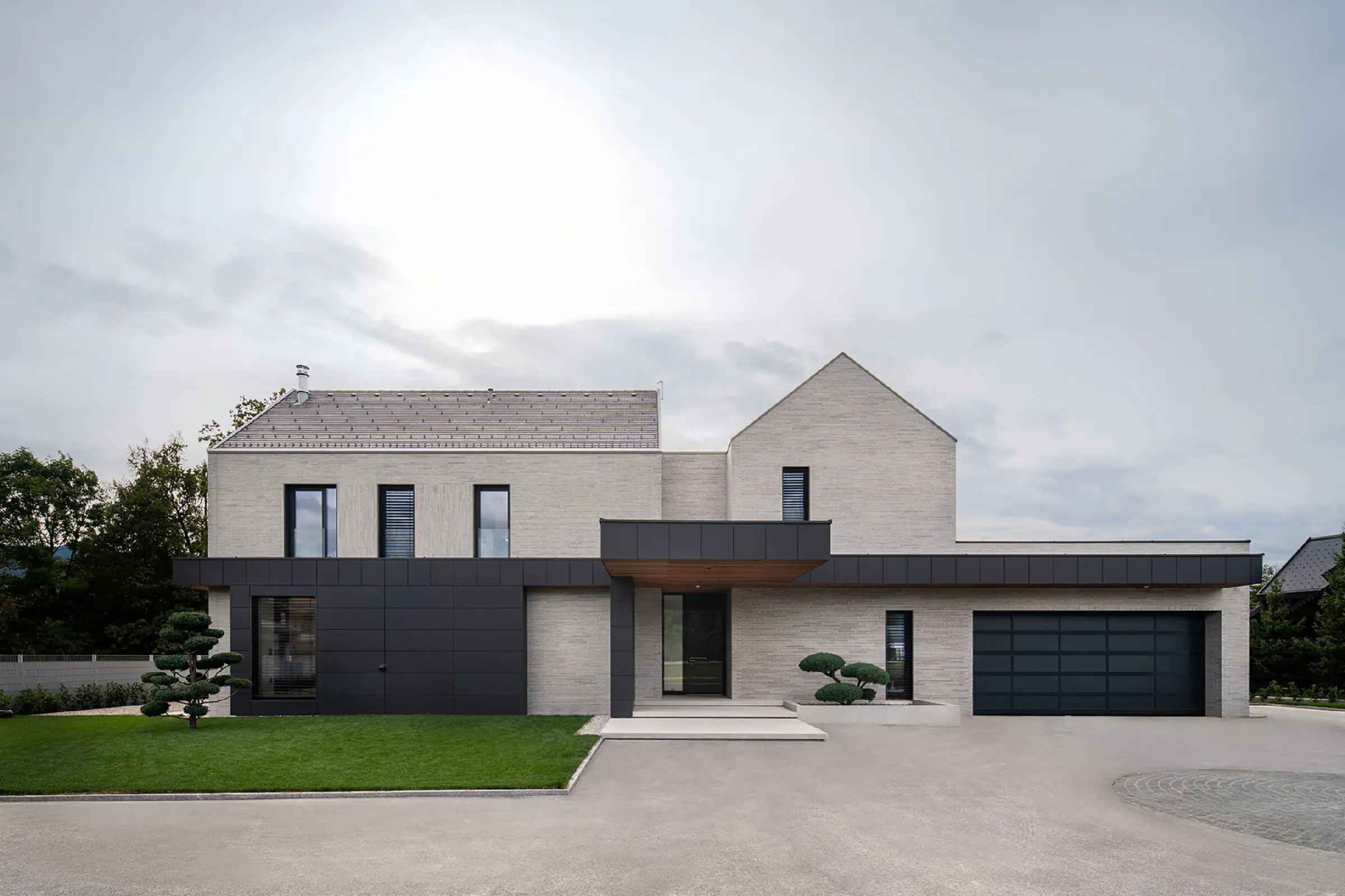 Vila G., Lesce, Slovenija, fasada, StoBrick klinker pločice