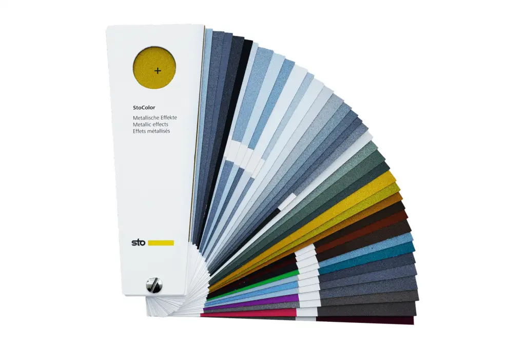 Lepeza boja sa metalik efektima