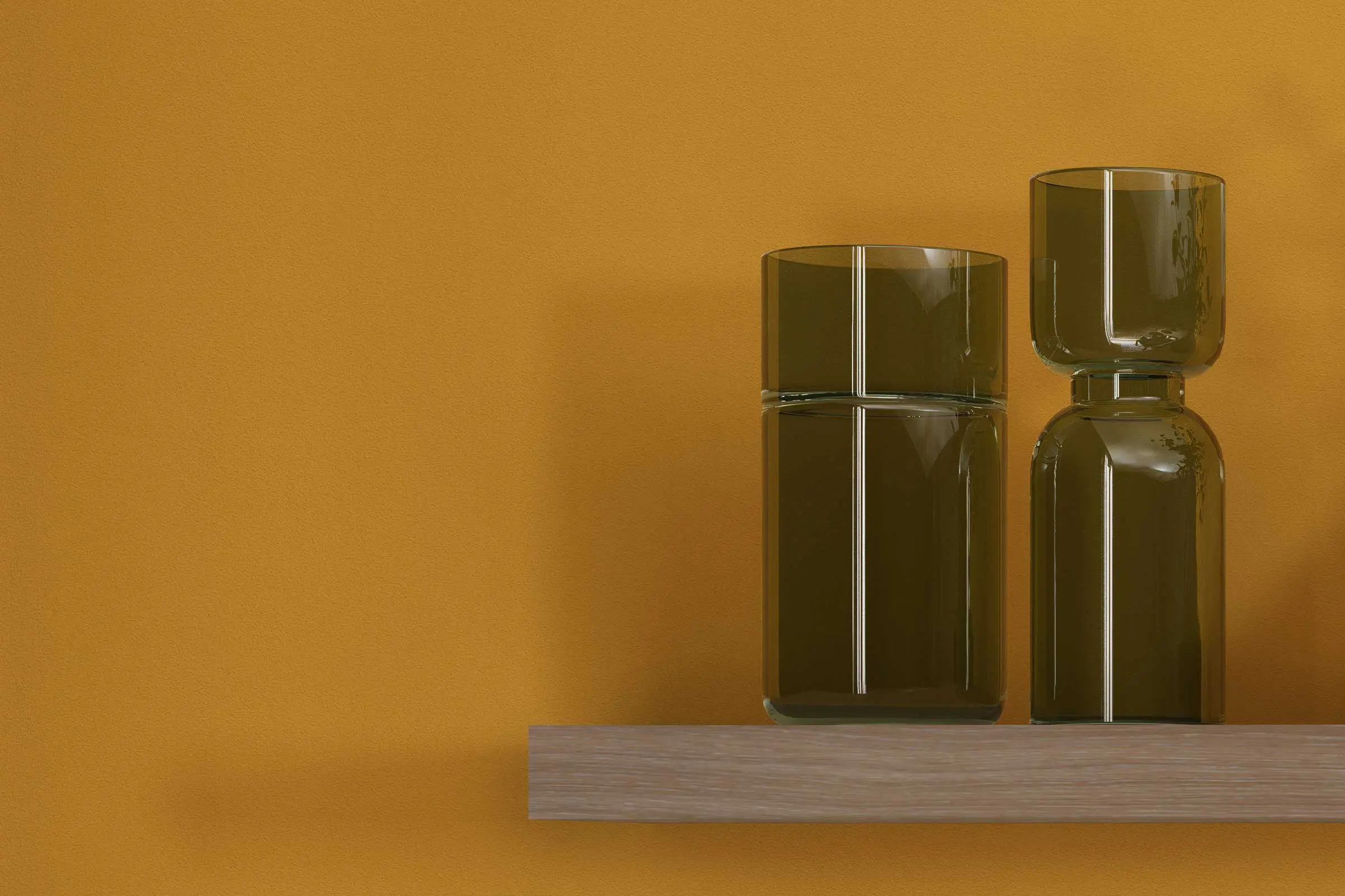 interior_colors_24plus_detail_essen3_wandregal_glasdeko_gelbe_wand_2400x1600px6