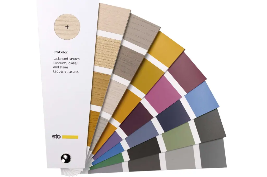 Lepeza nijansi za lakove i lazure